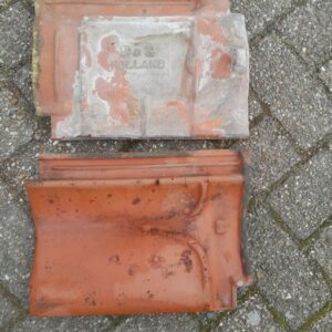 Rode VH gebakken dakpannen, D en G