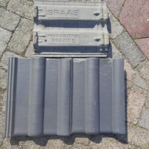 zwarte nieuwe dakpannen, Braas Frankfurter